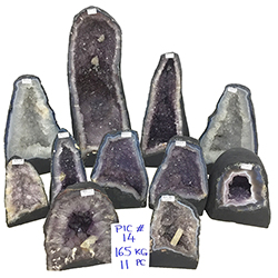 Amethyst Crate #363, 11pcs, Light Purple, $6.00/lb <br /><Font color="#ff0000;"> Click Here to see Sale Price!</Font>