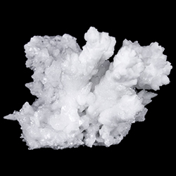 White Aragonite Mineral Specimen - Extra Large | Silver Streak