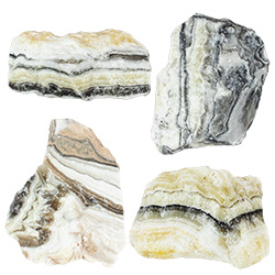 Zebra Calcite by the Pound