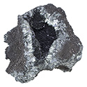 Pyrolusite Geode Mineral Specimen - XL