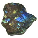 Labradorite Mineral Specimen - XL Polished 1-Side