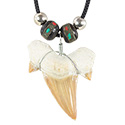 Shark Tooth Beaded Necklace