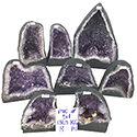 Amethyst Crate #290, 8pcs, Dark Purple, $11.75/lb