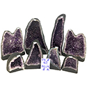 Amethyst Crate #331, 8pcs, Dark Purple, $11.75/lb