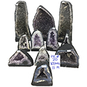 Amethyst Crate #373, 11pcs, Light Purple $6.00/lb <br /><Font color="#ff0000;"> Click Here to see Sale Price!</Font>