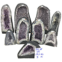 Amethyst Crate #376C, 9pcs, Light Purple $6.00/lb <br /><Font color="#ff0000;"> Click Here to see Sale Price!</Font>