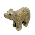 Carved Stone Bear