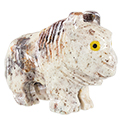 Carved Stone Buffalo