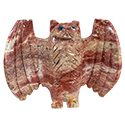 Large Carved Stone Bat