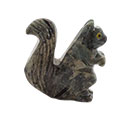 Carved Stone Squirrel