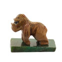 Carved Stone Gorilla on Base