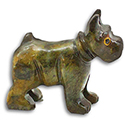 Carved Stone Terrier
