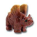 Carved Stone Flying Pig