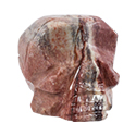 Carved Stone Skull