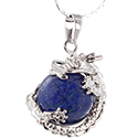 Dragon on Sphere - Silver Chain