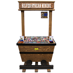 Ore Car Tumbled Stone Display