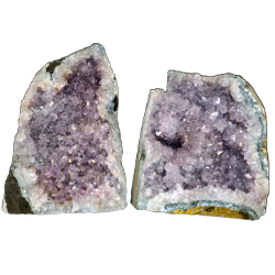 Amethyst Druzy Standing with Cut Base - XXLarge