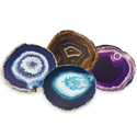 Agate Coasters - Assorted Colors