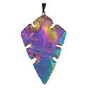 Aura Spearhead Necklace - Silver