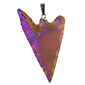 Aura Barbed Arrowhead Necklace - Gold