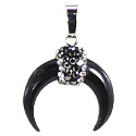 Double Horns, Faceted Cap