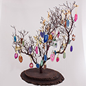 Manzanita Tree Display & 144 Agate Slice Ornament Package