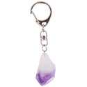 Amethyst Point Key Chain