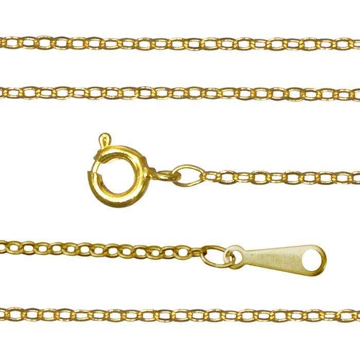 24" Gold Plated Link Chain - SALE