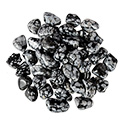 Snowflake Obsidian Tumbled Stone - XS