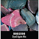 Rough Stone - Dyed Agate Mix 16PPP